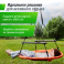 Качели уличные с воротами UNIX Kids 100 см Orange - 8