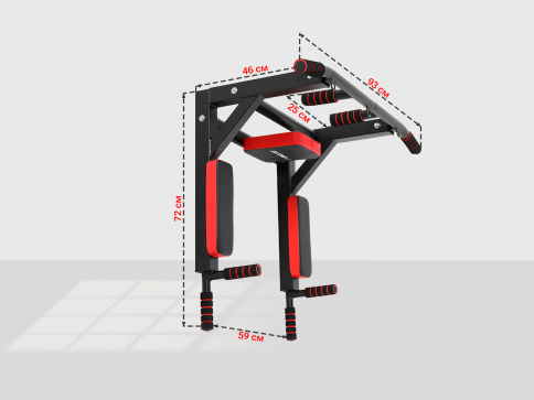 Турник настенный 3 в 1 UNIX Fit PULL UP 200 - 3